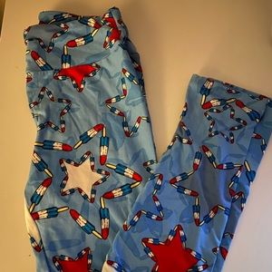 ⭐️4 for $20⭐️ LulaRoe Stars and Stripes bomb pop